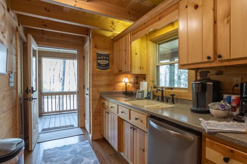 Back inside- Fully Equipped Kitchen