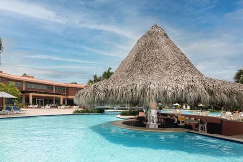 Swim-up bar