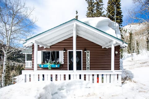 Front of House in Winter