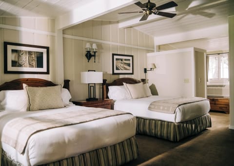 Deluxe Room, 2 Queen Beds | Premium bedding, pillowtop beds, in-room safe, blackout drapes