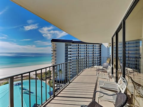 Large Wraparound Balcony - Gulf Front View