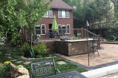 Lake front patio/deck