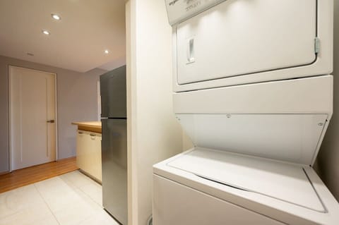 Equipped laundry center