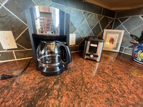 Mr. Coffee 12-cup coffee maker & Oster toaster