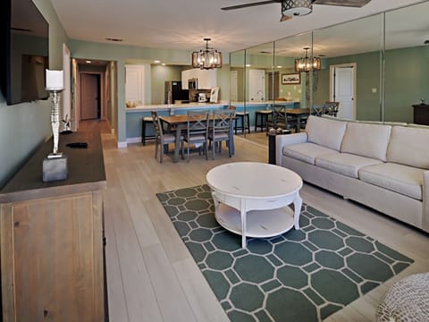 Open Concept Living and Kitchen Area