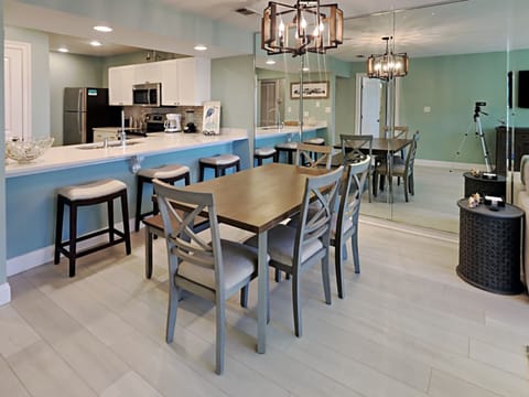 Dining Table and Bar Seating