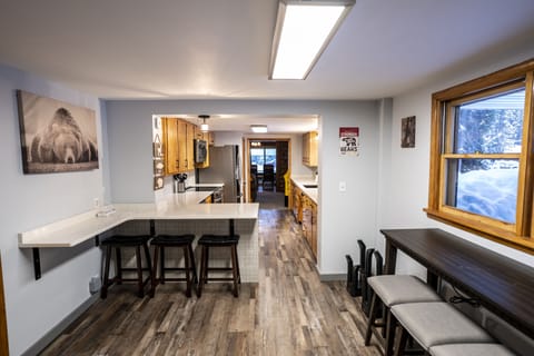 Mud room at Front Door for changing