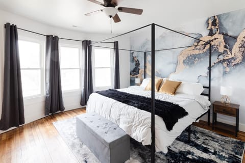 Our luxurious king bedroom