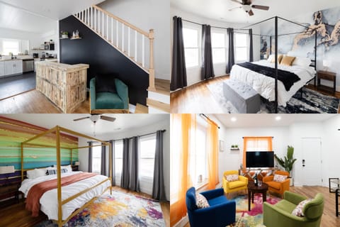 8 Bedrooms of Luxury at the Chic & Colorful Clevelanders!