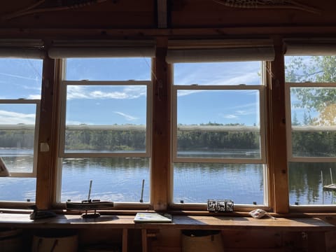 View from couch in main room