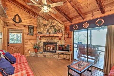 Mineral Bluff Vacation Rental | 3BR | 2BA | 2,060 Sq Ft | Stairs Required