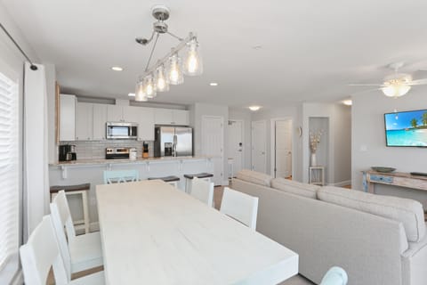 Dining Area & Living Room