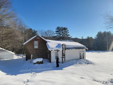 Rear of the cottage (old siding)