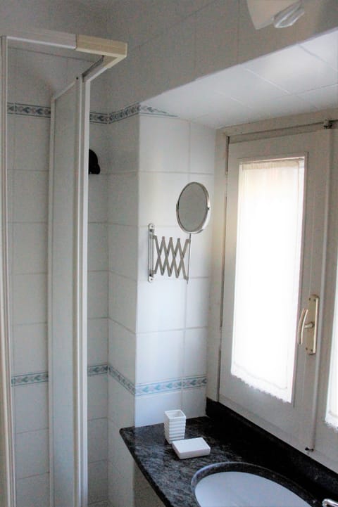 Shower, rainfall showerhead, hair dryer, bidet