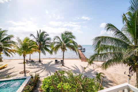 Amazing white sand beach