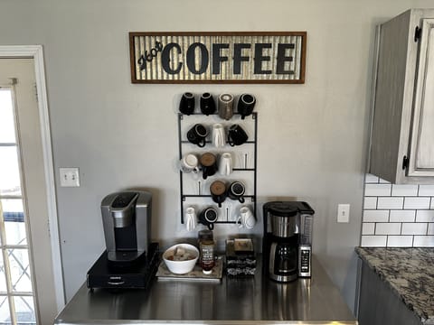 Coffee bar!