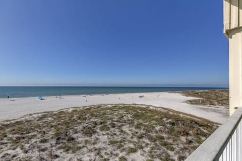 View from the balcony- the most beautiful beach!!!