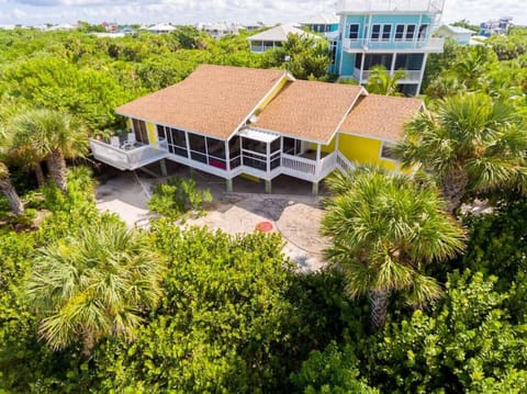 Beachfront property is surrounded by trees so you have your privacy
