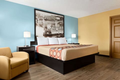 Room, 1 King Bed, Accessible, Non Smoking (Mobility) | 2 bedrooms, iron/ironing board, free cribs/infant beds, rollaway beds