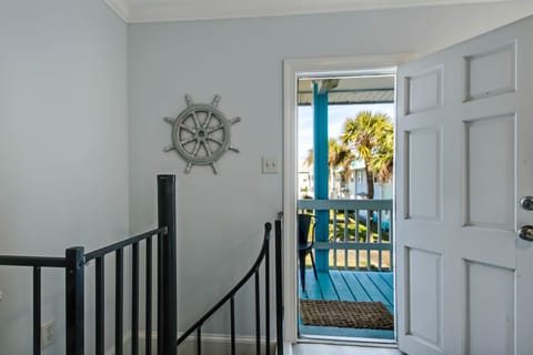 Bedroom has door to balcony area which can also be accessed from the outdoor staircase.