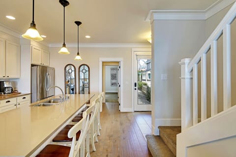 Back entry and main floor bedroom	