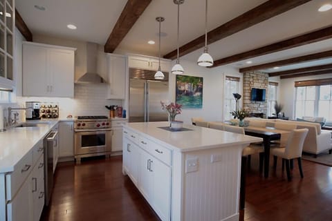 Kitchen, living room open floor plan