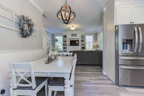 Dining into living room