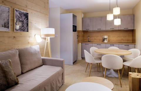 Hungry? Grab a snack in your kitchenette!