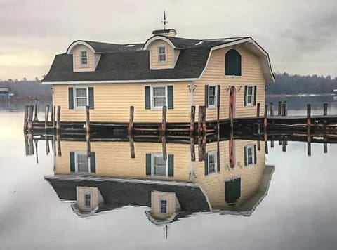 Dock your boat at our boathouse