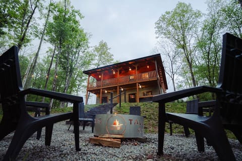 View from the fire pit