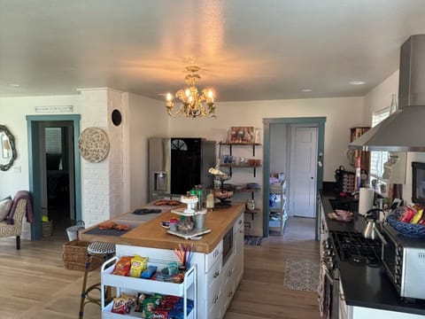 kitchen view from office area