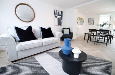 Large open plan living space