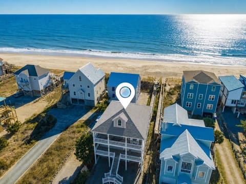 Aerial Oceanfront Home