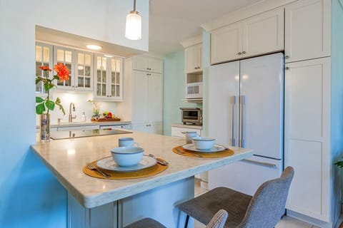 Condo, 1 Bedroom | Private kitchen | Coffee/tea maker, fridge, oven, toaster