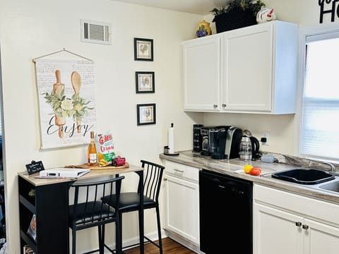 The kitchen is ready for your use!