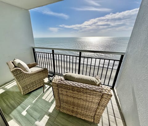 Private balcony off of the primary bedroom.
