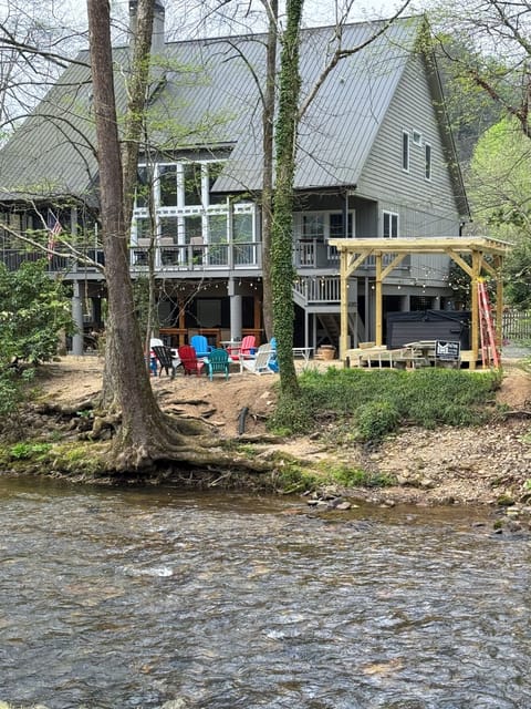 Backyard with Hot Tub, Pergola, Fire pit. 