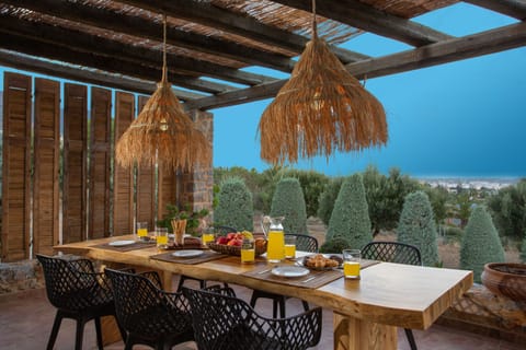 Luxury Villa, 3 Bedrooms, Sea View, Garden Area | Terrace/patio