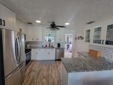 Fully equipped updated Kitchen