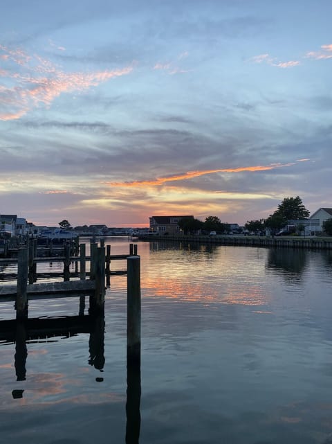 Sunset view from back deck 