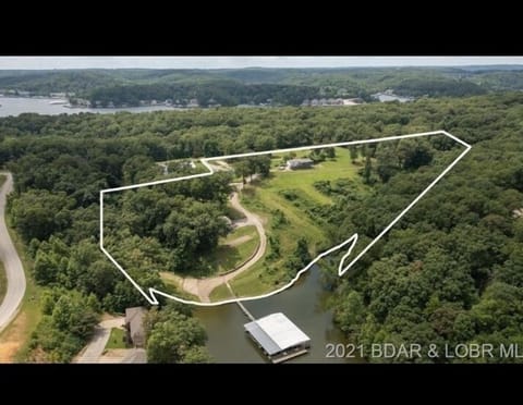 Aerial view of entire resort.