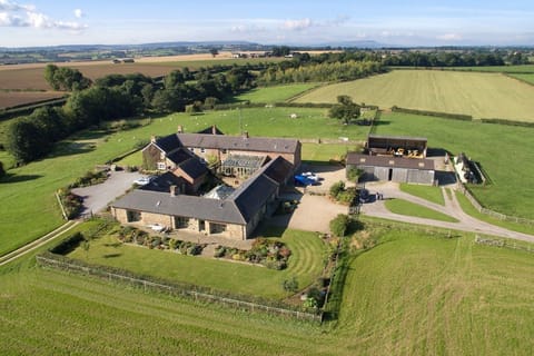 East Lodge, Yorkshire - the stunning setting on a private farm set in the rolling hills of Wensleydale