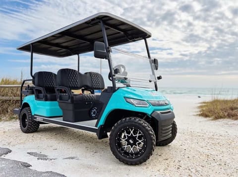 Golf Cart is provided with No Charge