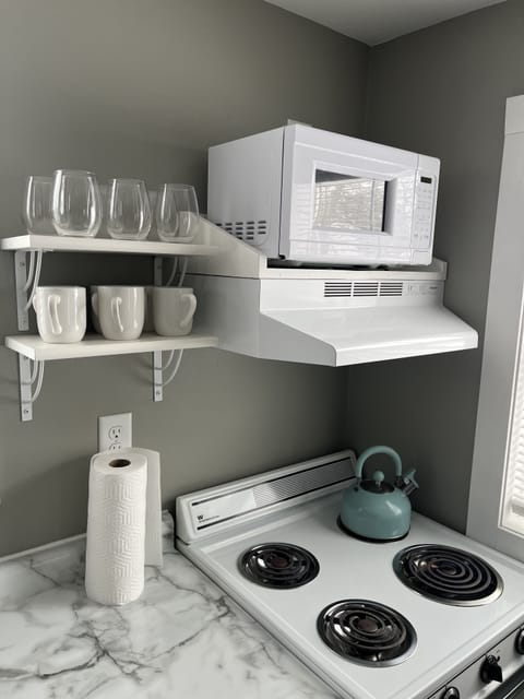 Electric range and oven.