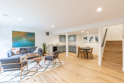 Lower Level with Sofa Bed