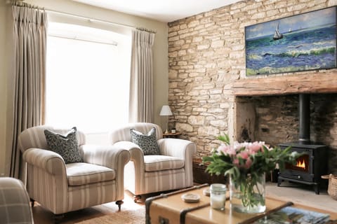 Comfortable seating and solid oak floors