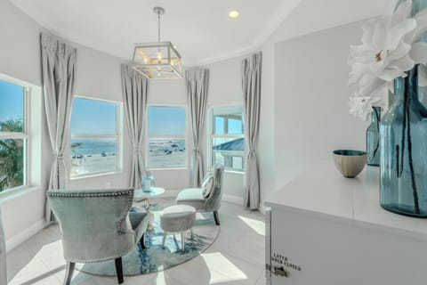 Elegant seating area.