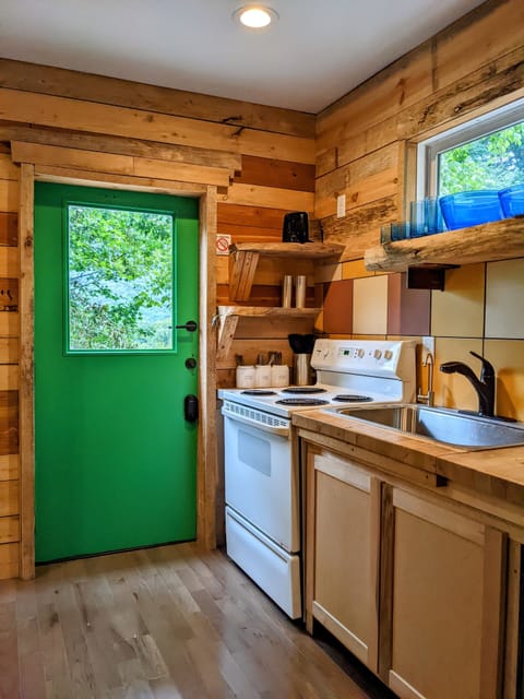 Full kitchen with everything you need during your stay