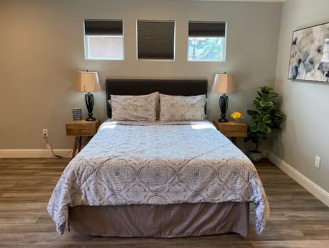 Comfy queen bed