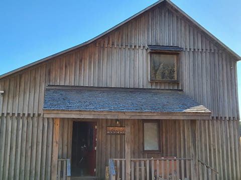 front of the house